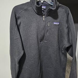 Patagonia fleece quarter zip sweater